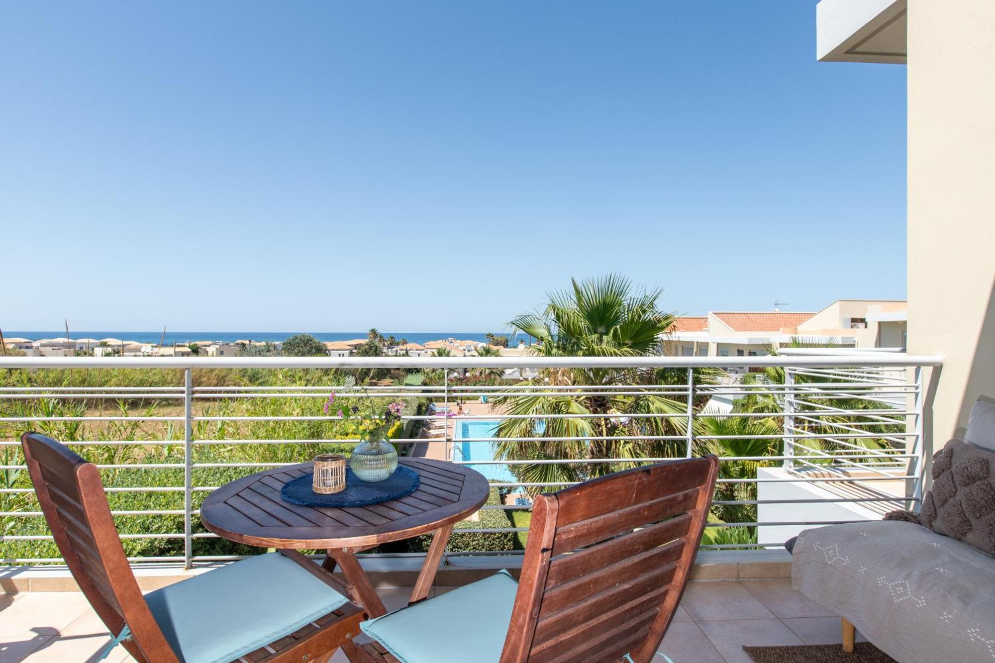 Maleme Yoga Blue Apartment Chania  Luaran gambar