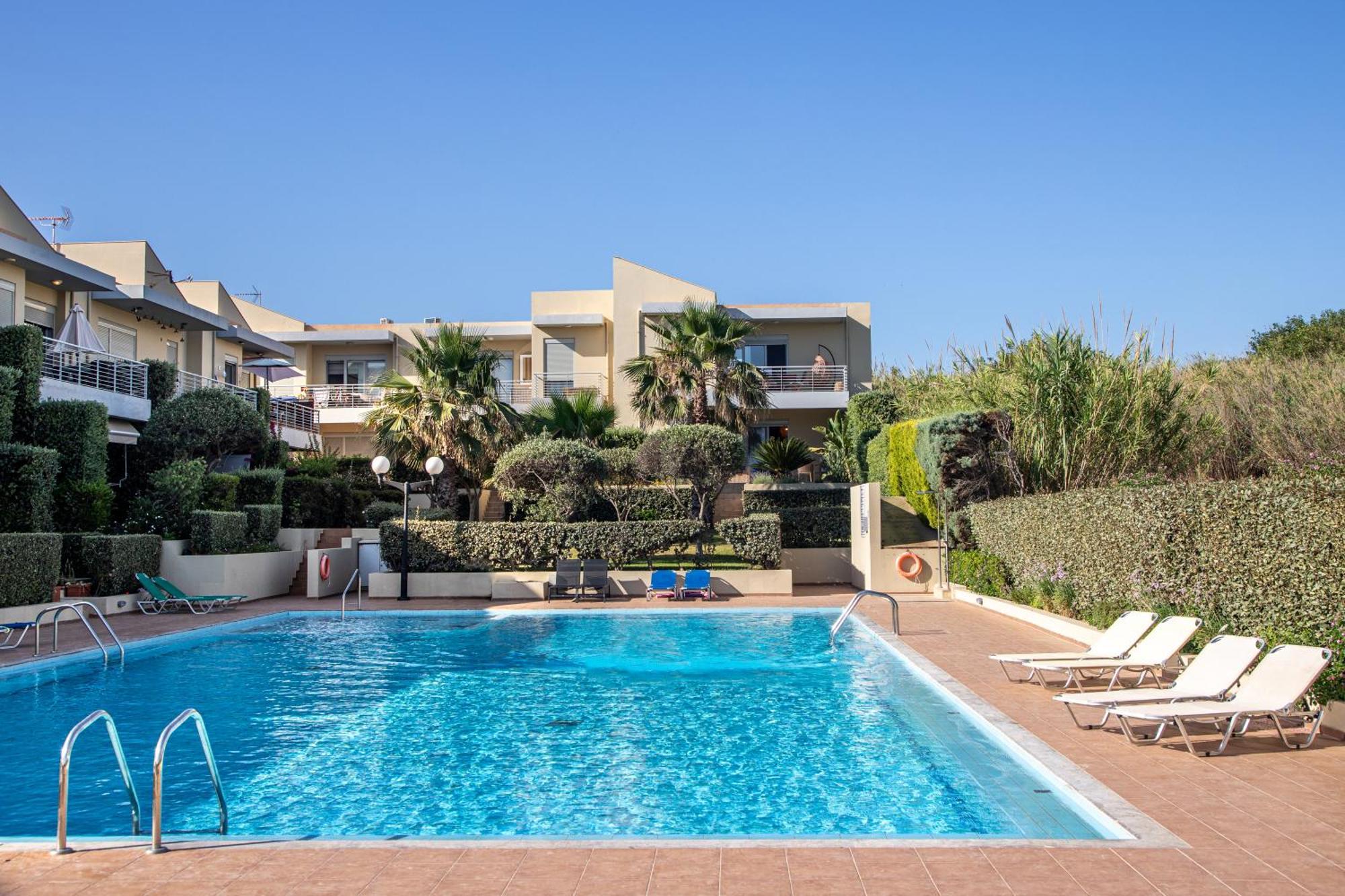 Maleme Yoga Blue Apartment Chania  Luaran gambar