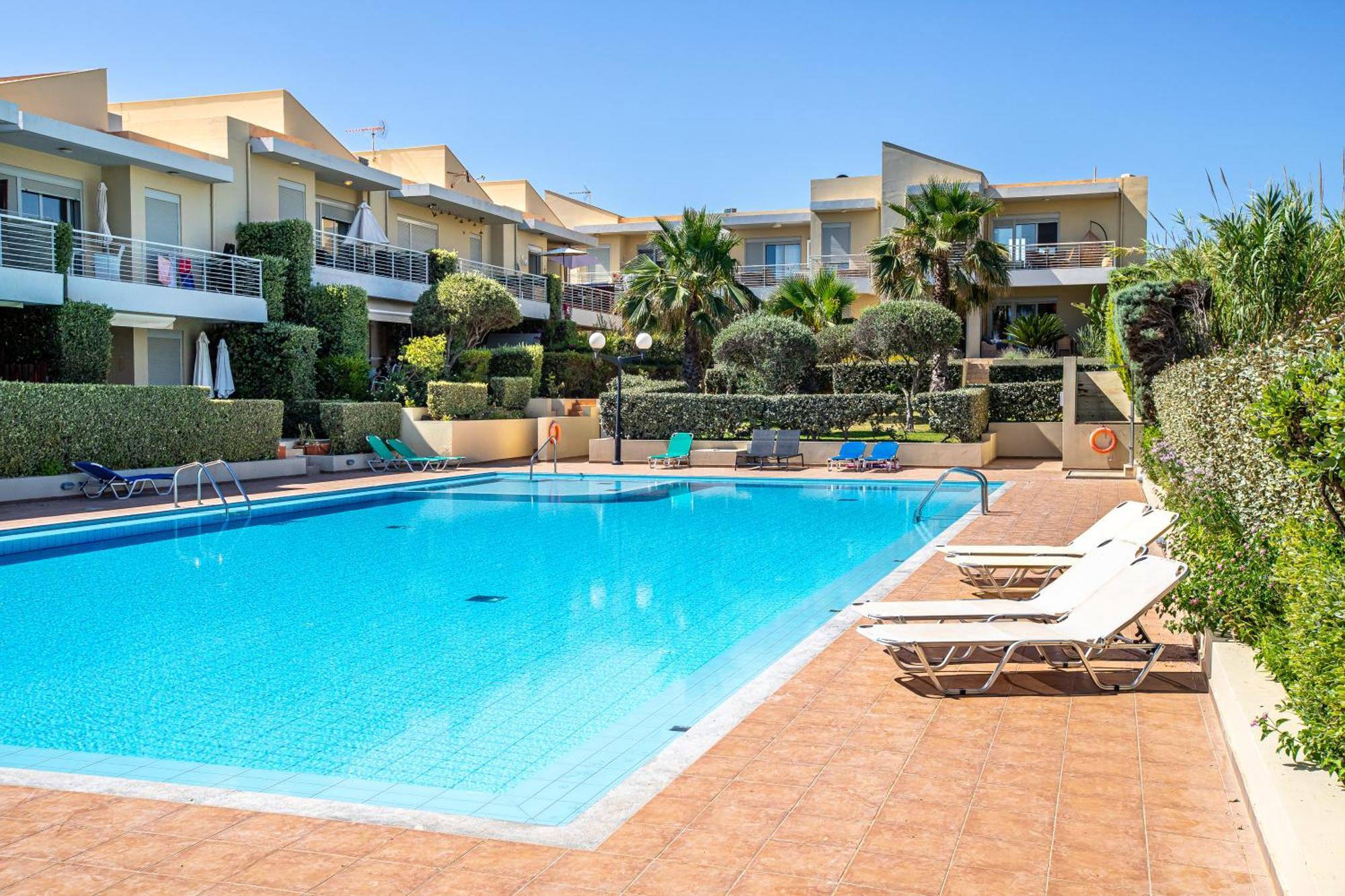 Maleme Yoga Blue Apartment Chania  Luaran gambar
